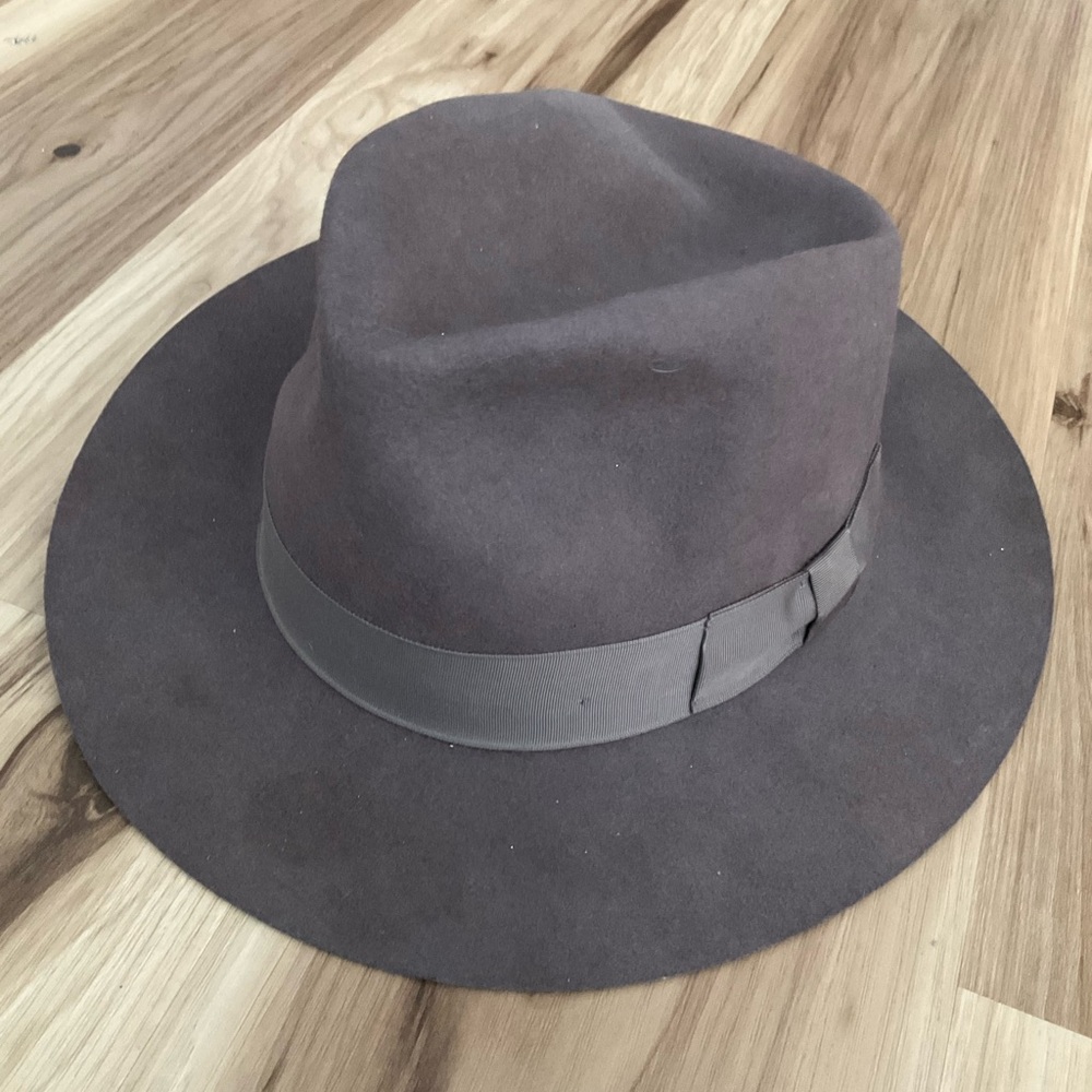B by Bollman Vintage Lost Ark Hat 100% Wool Size Large Banded USA